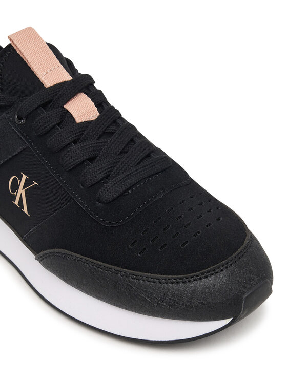 Calvin Klein Calvin Klein Sneakers Retro Runner Sock Laceup Neo Mix HW0HW03250 Negru
