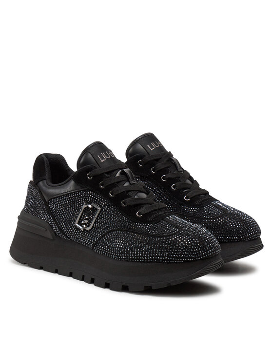Liu Jo Liu Jo Sneakers Amezing 23 BF4053 TX288 Negru