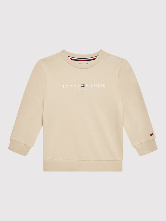 Tommy Hilfiger Tommy Hilfiger Trenerka Baby Essential KN0KN01357 Bež Regular Fit
