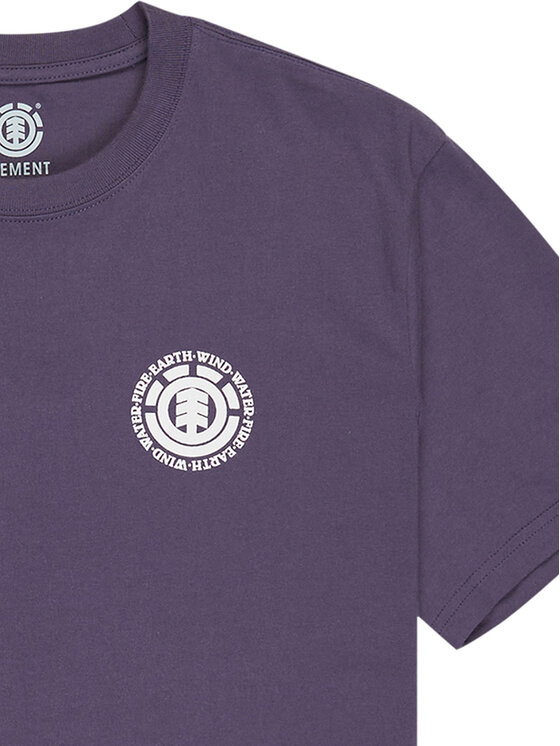 Element Element T-shirt Seal Bp ELYZT00596 Ljubičasta Regular Fit