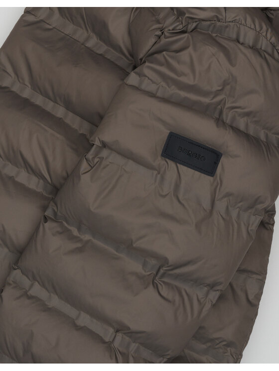 Borgio Borgio Kurtka puchowa SENIGA_SZ Szary Classic Fit