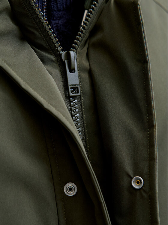 Jack & Jones Jack & Jones Télikabát Wood 12278783 Zöld Regular Fit