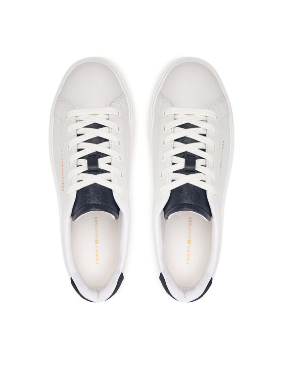 Tommy Hilfiger Tommy Hilfiger Sneakers Th Feminine Platform Monogram FW0FW09594 Weiß