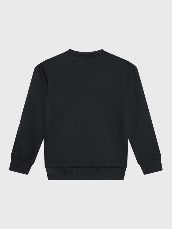 United Colors Of Benetton United Colors Of Benetton Majica dugih rukava 3JLXC107Q Crna Regular Fit