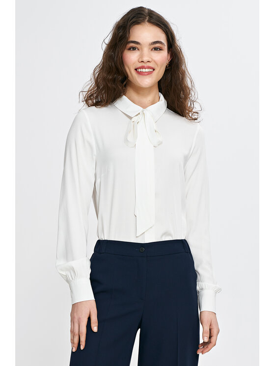 NIFE NIFE Halenka B190 Écru Regular Fit