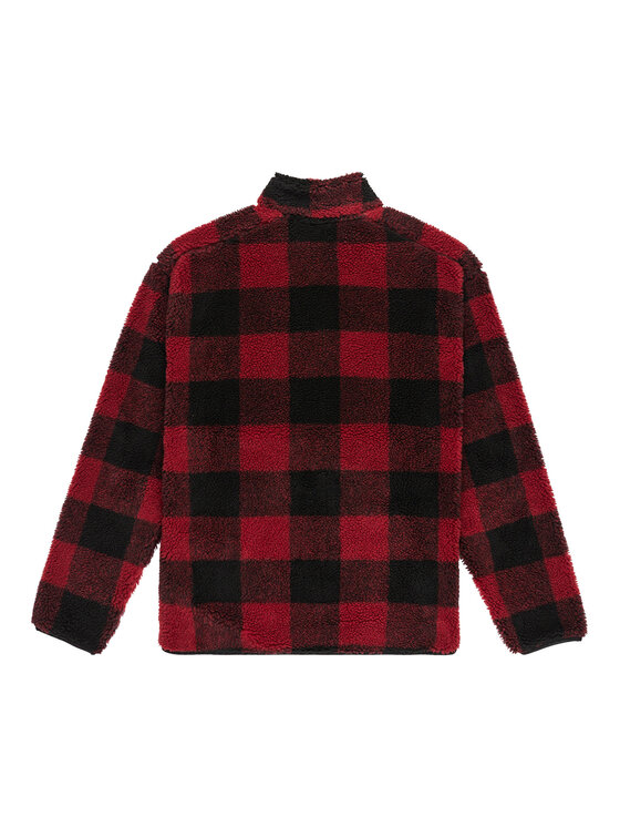 Quiksilver Quiksilver Флісовий реглан Mercury Woodlans EQYPF03070 Бордовий Regular Fit