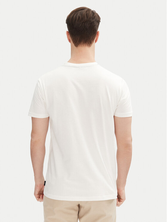 INDICODE INDICODE T-Shirt Caron 41-051 Granatowy Regular Fit