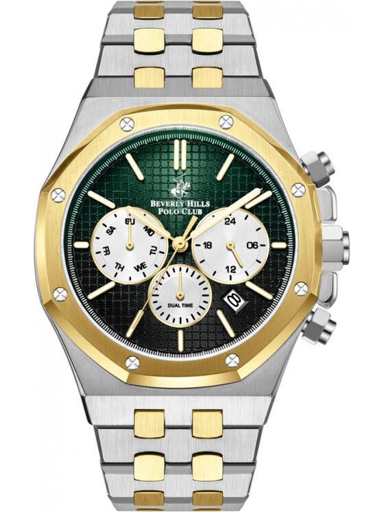 Beverly Hills Polo Club Beverly Hills Polo Club Zegarek BP3051X.270 Zielony