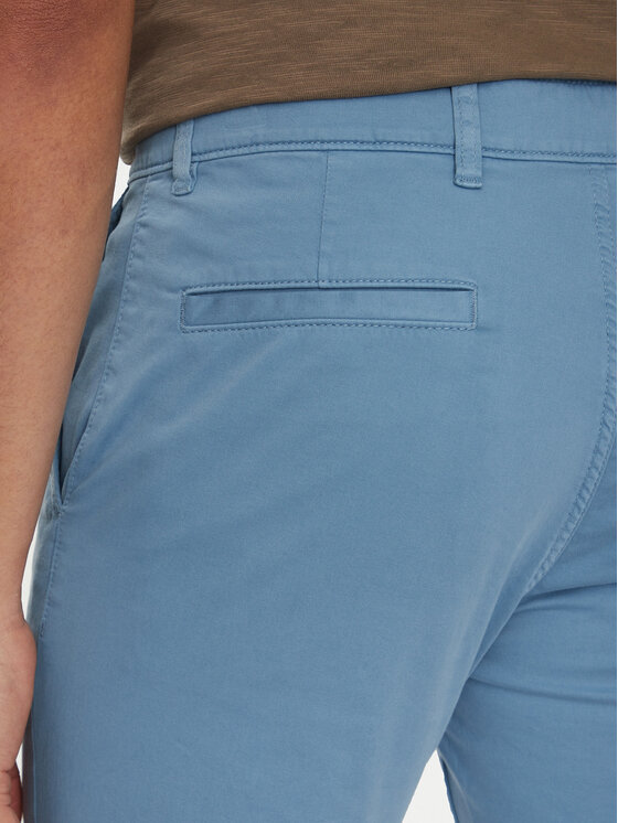 BOSS BOSS Chinosy 50534378 Błękitny Regular Fit
