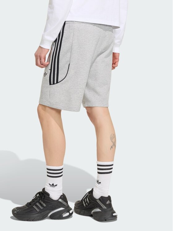 adidas adidas Szorty sportowe 168233 Szary Regular Fit
