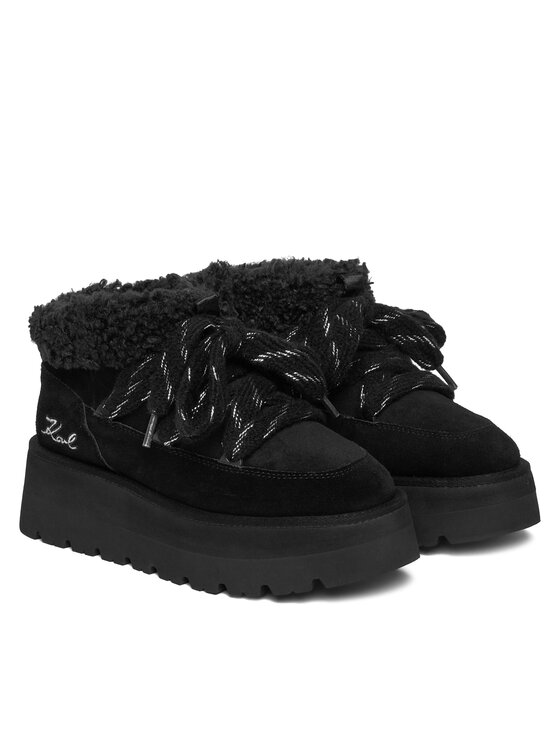 KARL LAGERFELD KARL LAGERFELD Śniegowce KL48632 Czarny