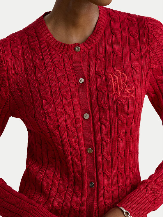 LAUREN RALPH LAUREN LAUREN RALPH LAUREN Cardigan 200P14040503 Roșu Regular Fit