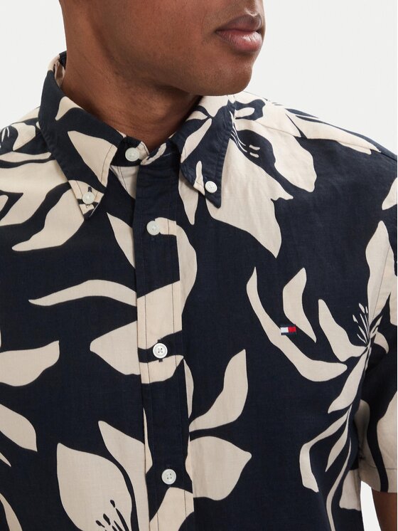 Tommy Hilfiger Tommy Hilfiger Πουκάμισο MW0MW42447 Σκούρο μπλε Regular Fit