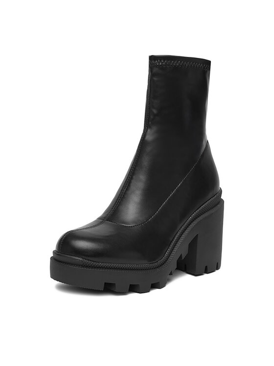 DeeZee DeeZee Čizme ZB362-2 Crna