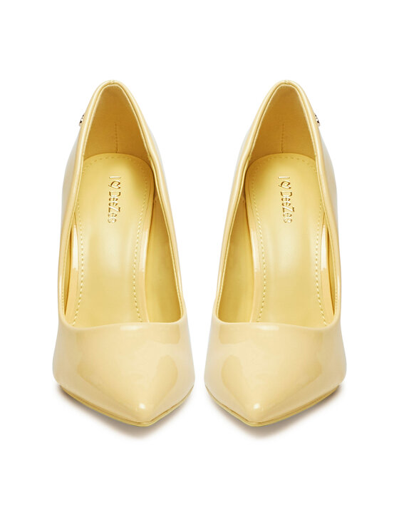 DeeZee DeeZee Pantofi cu toc subțire AB2-4503A Galben