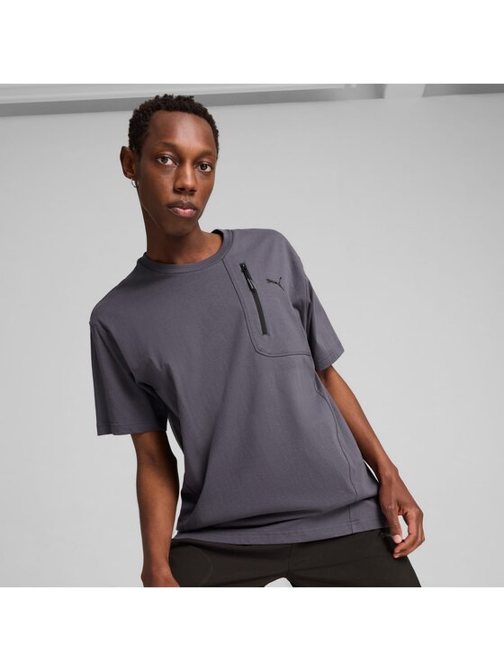 Puma Puma T-Shirt 681651 Szary Regular Fit