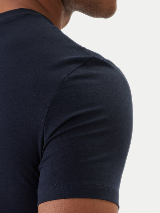 Calvin Klein Calvin Klein Tričko LV04LC240G Tmavomodrá Slim Fit