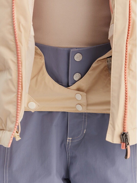 Roxy Roxy Скиорско яке Alofted Puffy ERJTJ03470 Бежов Regular Fit