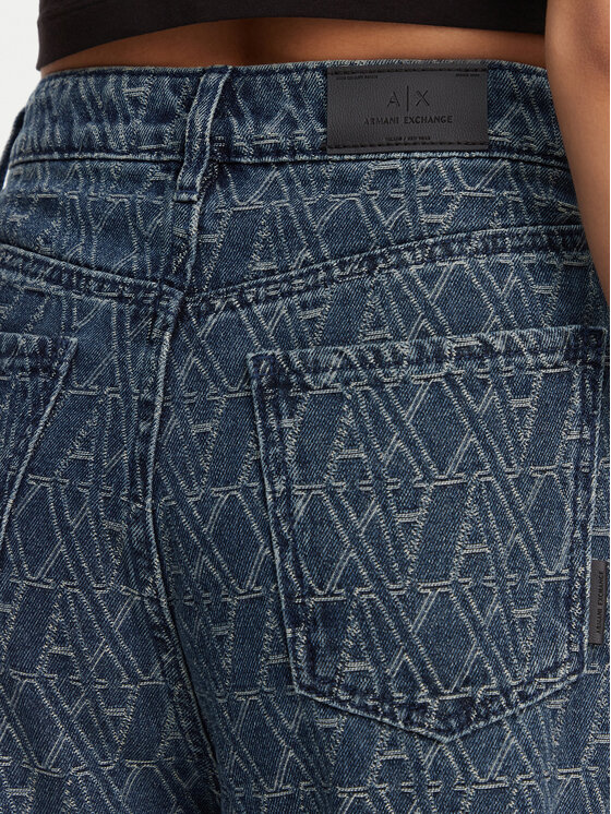 Armani Exchange Armani Exchange Jeans hlače XW000100 AF12844 FB055 Modra Relaxed Fit