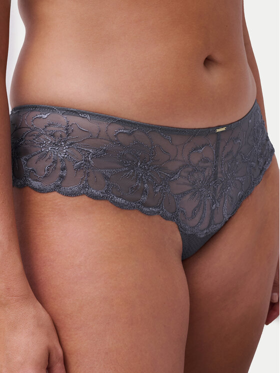 Chantelle Chantelle Bokserki Fleurs C12MB0 Szary