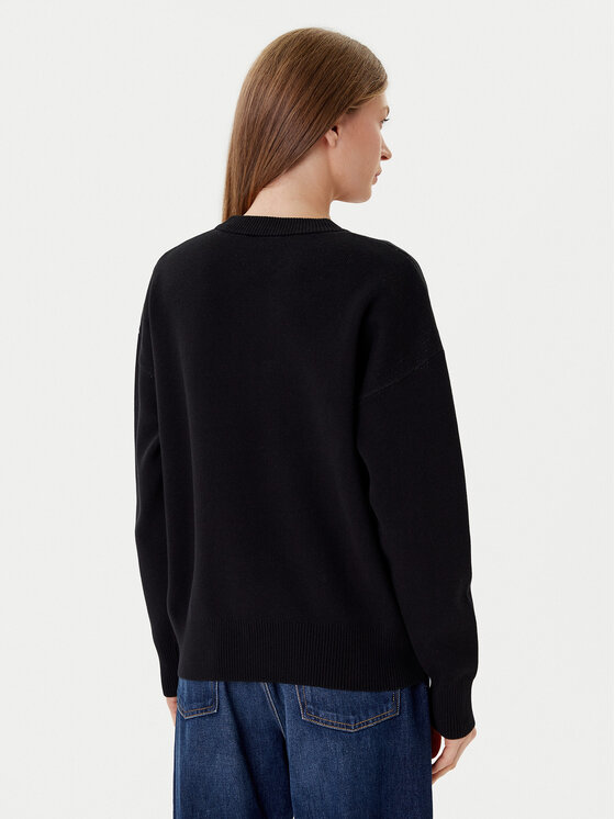 HUGO HUGO Sweater Seginy 50543020 Fekete Regular Fit