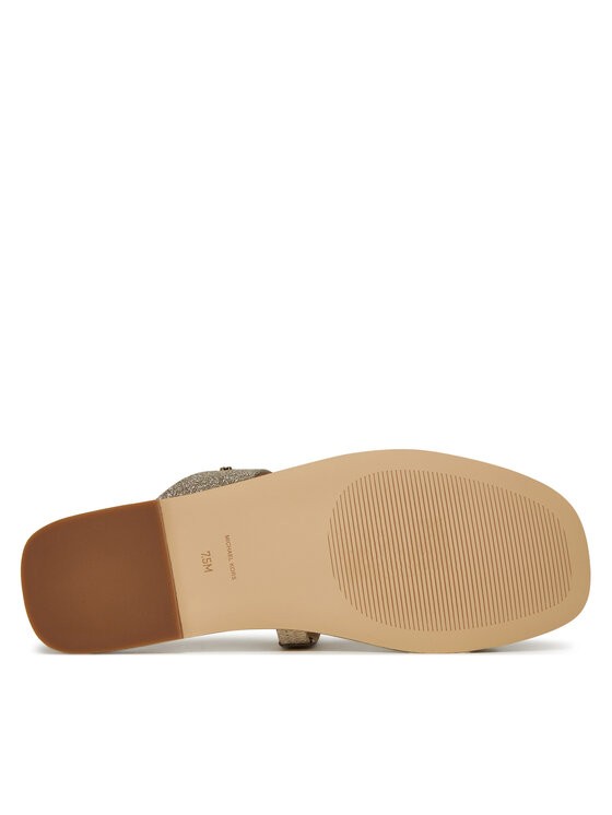 MICHAEL Michael Kors MICHAEL Michael Kors Şlapi Jaida 40S5JDFS1M Auriu