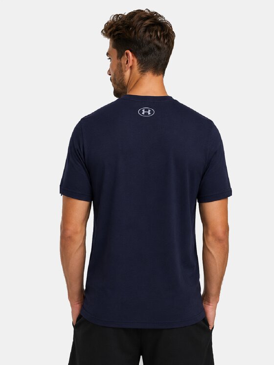 Under Armour Under Armour T-Shirt UA-1382915 Granatowy Active Fit