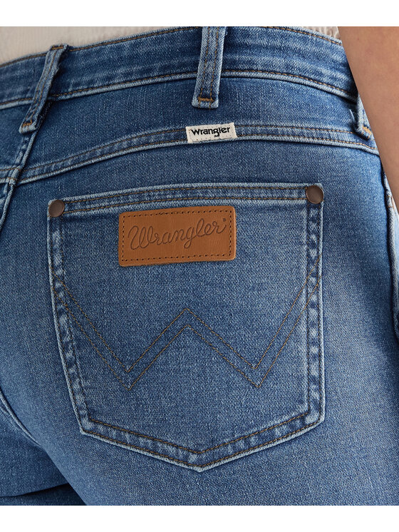Wrangler Wrangler Jeansy 112378531 Niebieski Bootcut Fit