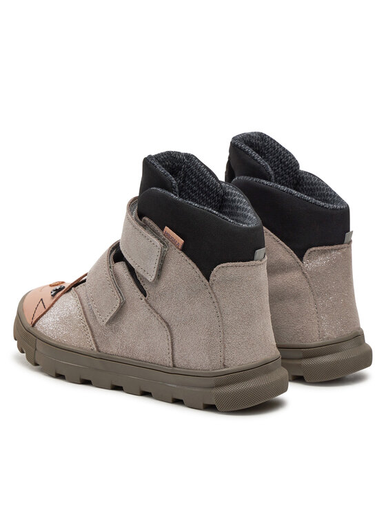 Mrugała Mrugała Schnürschuhe Andy 6380/4-84 Silberfarben