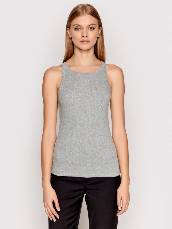 Gestuz Top Rollagz 10902340 Siva Slim Fit