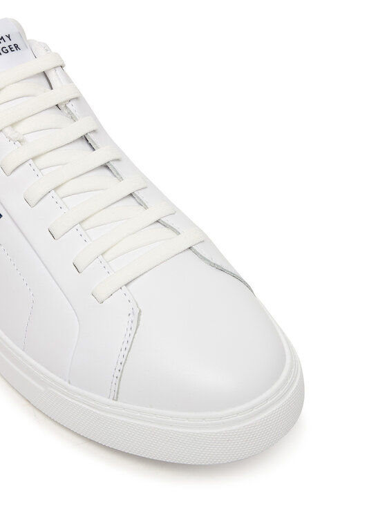 Tommy Hilfiger Tommy Hilfiger Sneakersy Icon Court Light Ess FM0FM05678 Biały