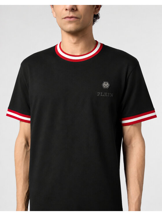 PHILIPP PLEIN PHILIPP PLEIN T-Shirt 31306 Czarny Regular Fit