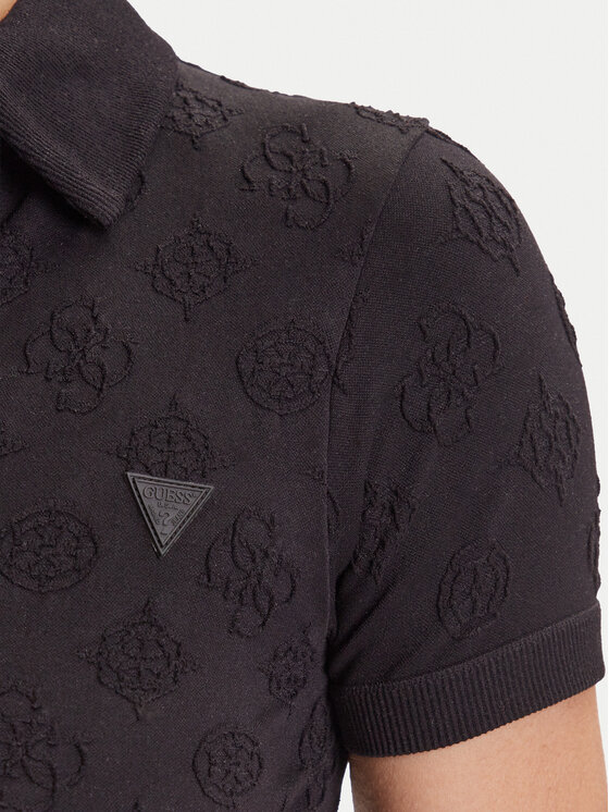 Guess Guess Μπλουζάκι V5YP10 Z3OA0 Μαύρο Regular Fit