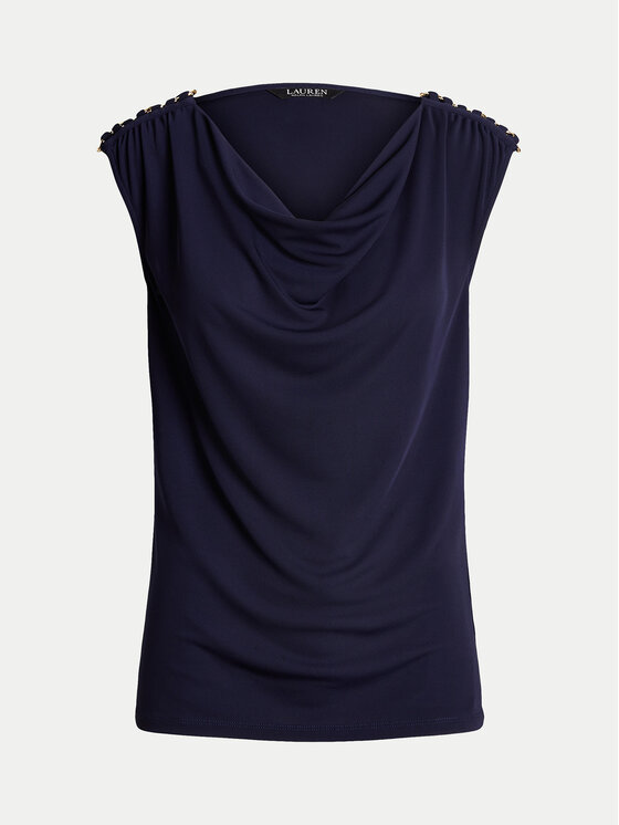 LAUREN RALPH LAUREN LAUREN RALPH LAUREN Bluză 200889317001 Bleumarin Relaxed Fit