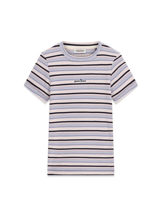 Guess Guess T-Shirt 183555 Niebieski Classic Fit