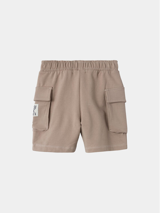 NAME IT NAME IT Bavlnené šortky Dylan 13228567 Béžová Regular Fit