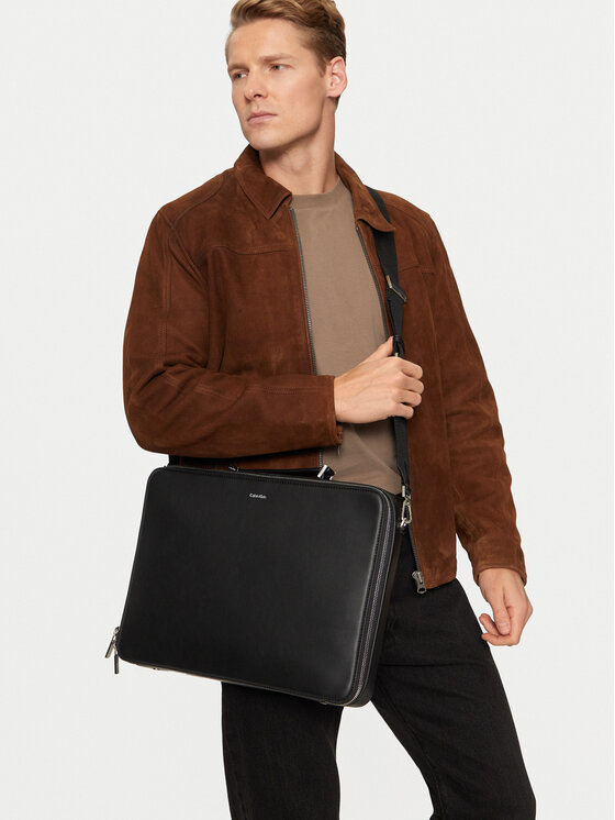 Calvin Klein Calvin Klein Laptoptáska Ck Sleek Laptop Bag K50K512738 Fekete