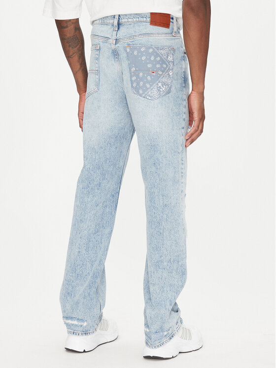 Tommy Jeans Tommy Jeans Jeans hlače Otis DM0DM21026 Modra Straight Fit