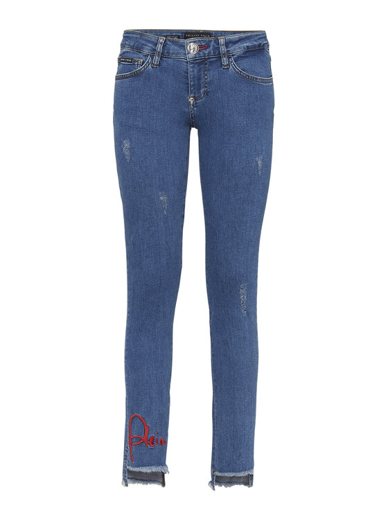 PHILIPP PLEIN PHILIPP PLEIN Jeansy 30868 Niebieski Skinny Fit