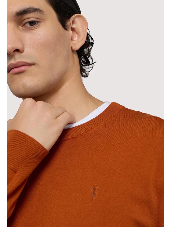 Trussardi Trussardi Cardigan M0168000018N022 Rosso Regular Fit