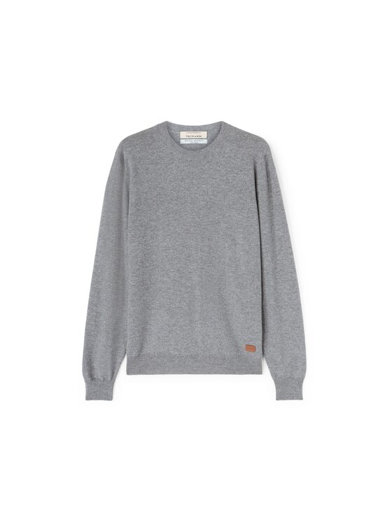 Trussardi Trussardi Kardigan M1028000162N0M3 Szary Regular Fit