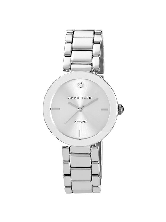 Anne Klein Anne Klein Zegarek AK-1363SVSV Srebrny