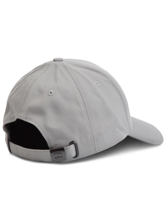 Tommy Hilfiger Tommy Hilfiger Cepure ar nagu Classic Bb Cap E367895041 Pelēks