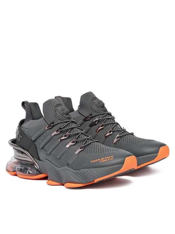 Plein Sport Plein Sport Sneakersy SAES USC0518 STE003N Sivá