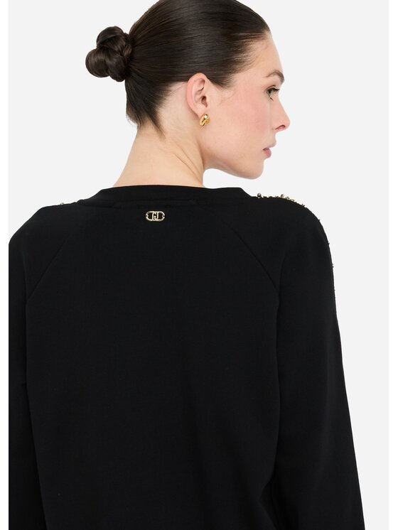 Liu Jo Liu Jo Felpa TF5114FS32122222 Nero Regular Fit