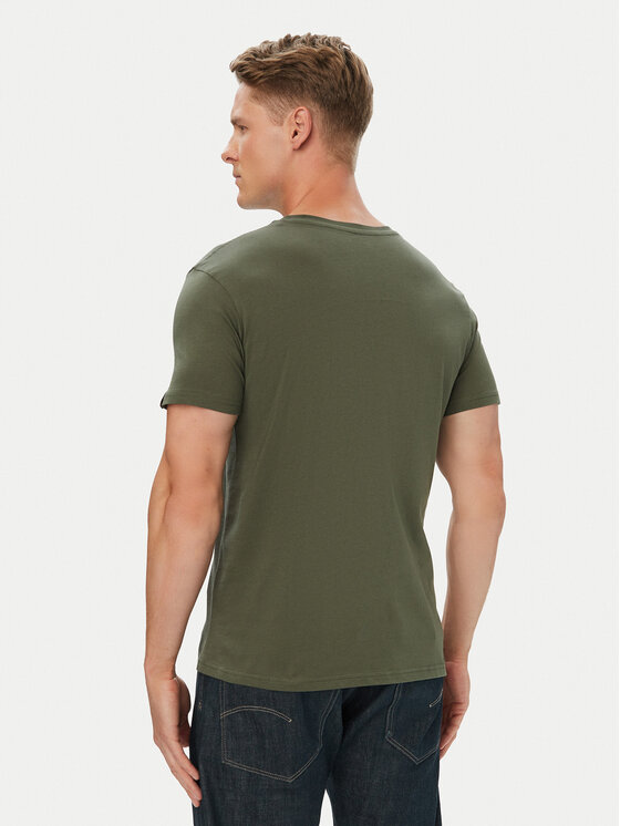 Alpha Industries Alpha Industries Тишърт Basic 100501 Зелен Regular Fit