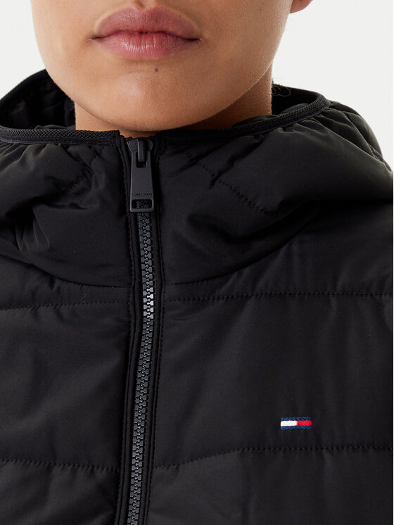 Tommy Jeans Tommy Jeans Átmeneti kabát DW0DW20959 Fekete Slim Fit