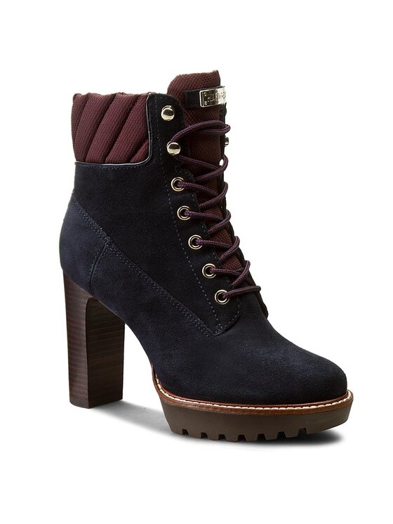 Tommy Hilfiger Tommy Hilfiger Čizme Ileen 13C1 FW56821516 Tamnoplava