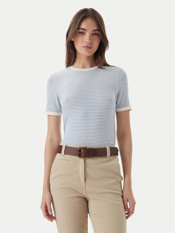 ONLY Tricou Tine 15315406 Albastru Regular Fit