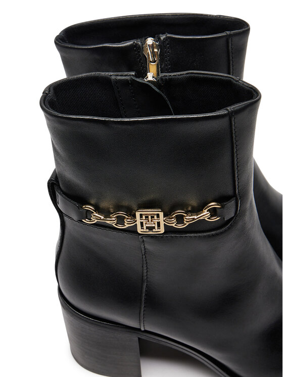 Tommy Hilfiger Tommy Hilfiger Botine FW0FW08183 Negru